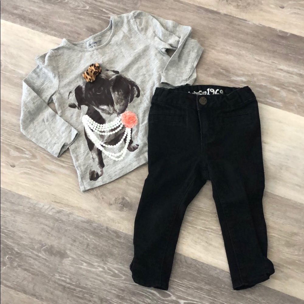 Gap Jeans and top Set